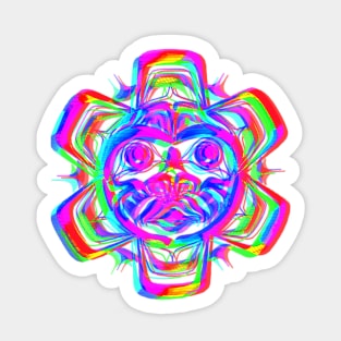 Mayan PsyArt Sticker